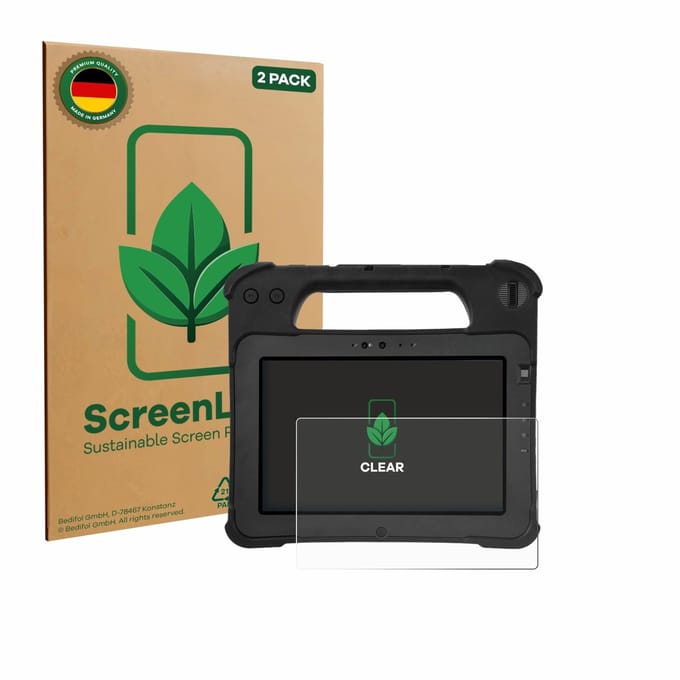 2 Stuks Screenprotector voor Zebra XPad L10ax - Hoogwaardige Beschermfolie transparant