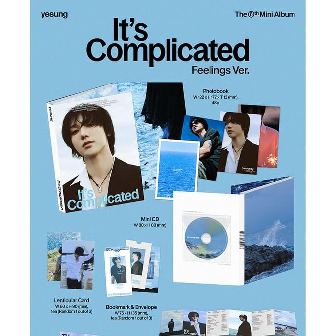 Yesung (Superjunior) - Het is ingewikkeld gevoelens ver. 1EA white