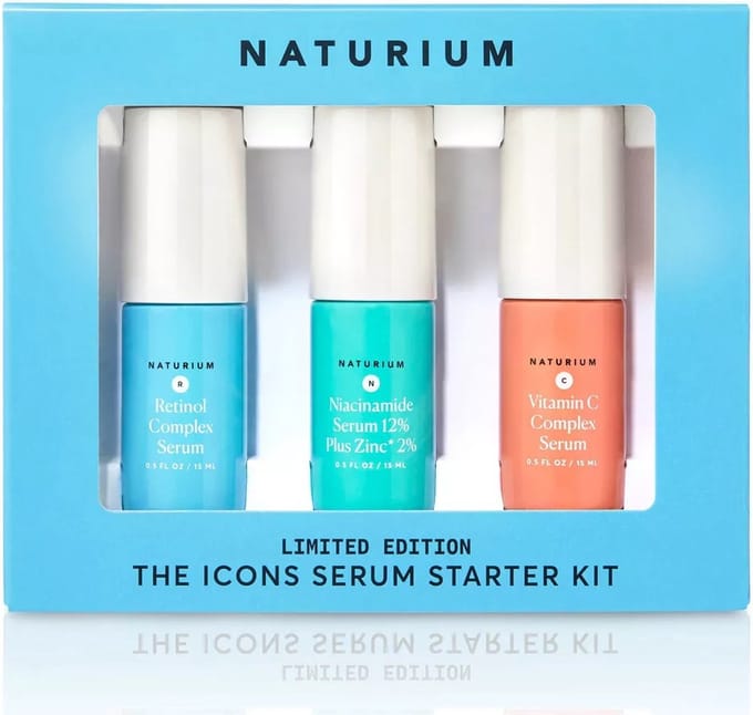 Naturium - Icons Serium Starter Kit Skincare Gift Set - Cadeau