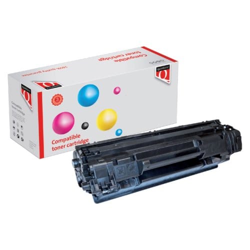 Tonercartridge quantore alternatief tbv hp ce278a / ce278x 78a / 78x zwart hc