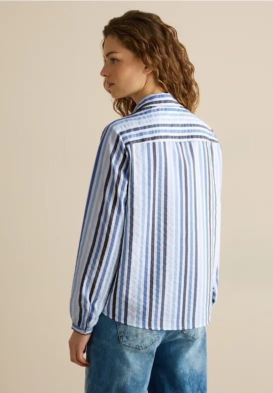 Gestreept overhemd blouse