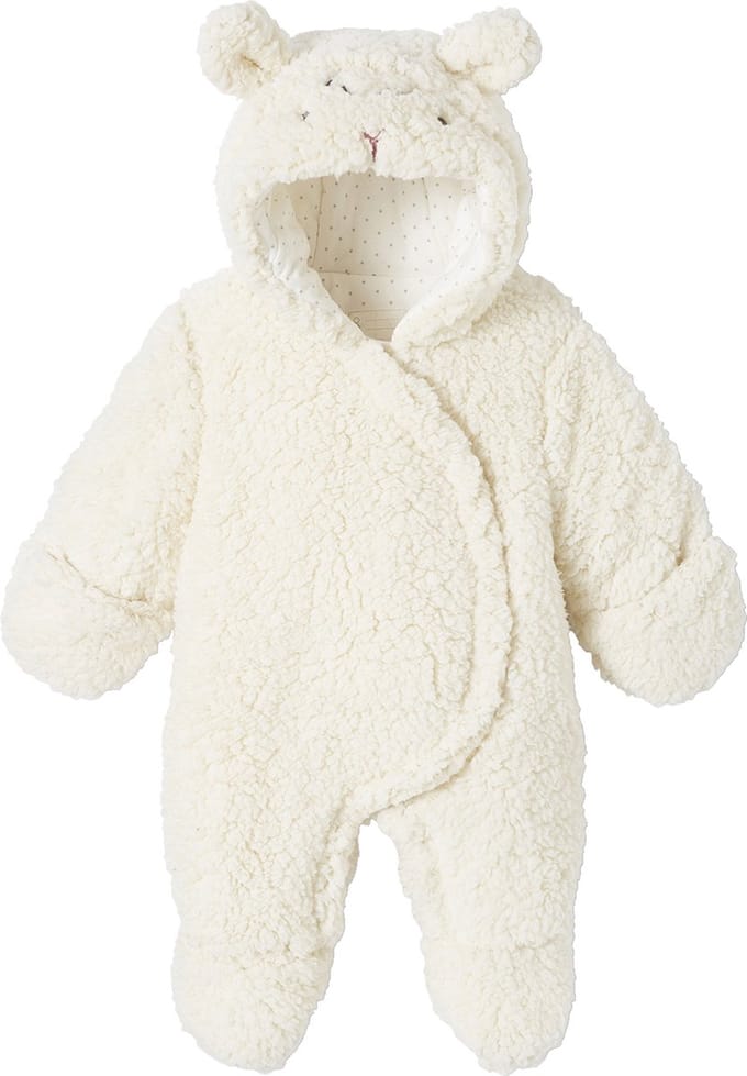 Vertbaudet Babypakje "schaap" in imitatiebont