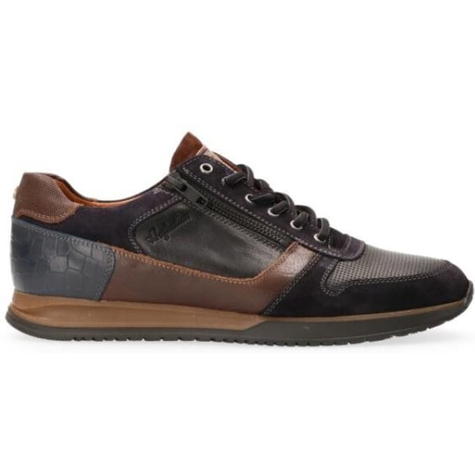Australian Browning AFI Black Brown Navy H Heren Sneakers - Bruin - 40