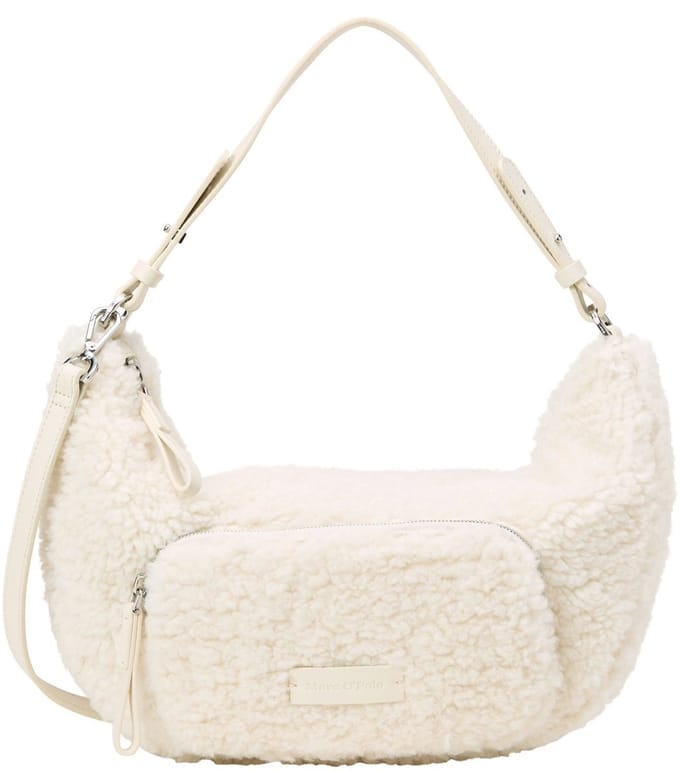 Marc O'Polo schoudertas Alini Crossbody Bag Raw Cream crème
