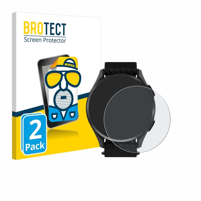 BROTECT - Screenprotector voor Garmin Approach S50 - Folie Beschermfolie matte 2 Stuks