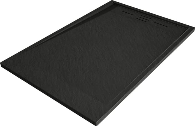 Mexen Amon rechthoekige SMC douchebak 100 x 80 , zwart - 4F708010