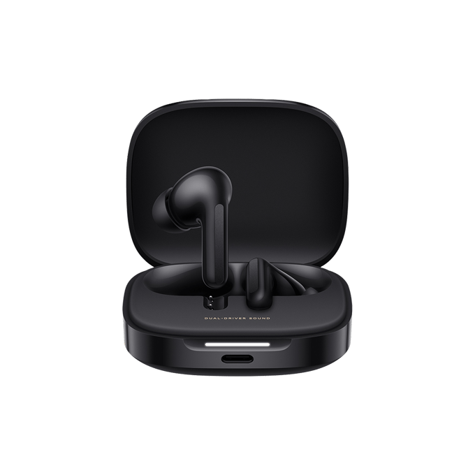Handsfree Bluetooth Xiaomi Redmi Buds 6, TWS, ANC, Zwart BHR9251GL