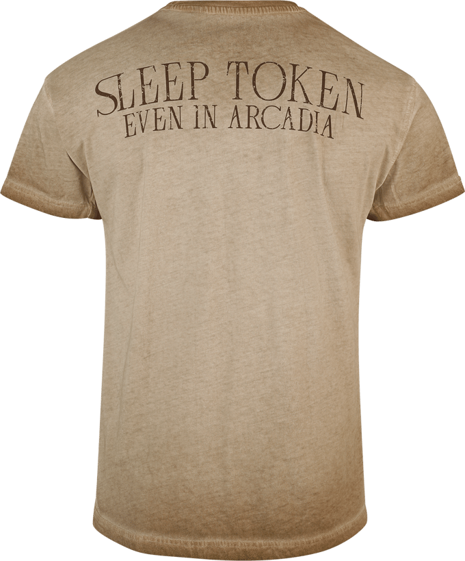 Sleep Token T-shirt - Feathered Host - S tot 4XL - voor Mannen - beige