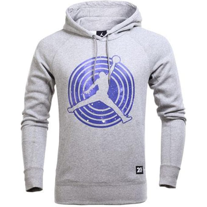 Jordan Air Jordan 11 Sweat à capuche en polaire Décontracté Sport Polaire Doublé Pull S white