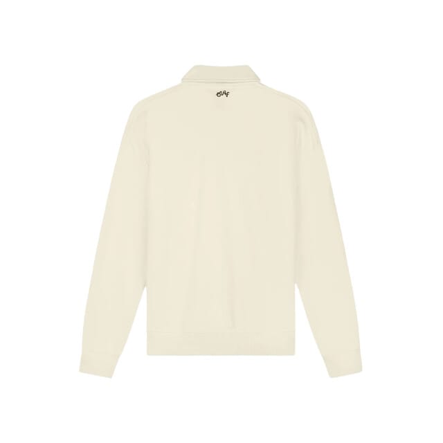 Olaf Script Friends Oversized Polo Polos Off White M240206