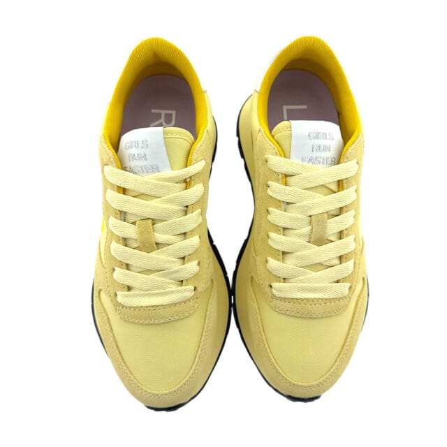 Sun 68 Ally Solid Nylon Sneakers - Dames - Geel - Maat:41