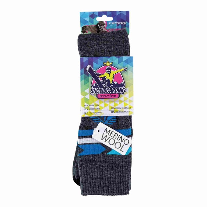 1 Pack Unisex Sport Technische Snowboardsokken