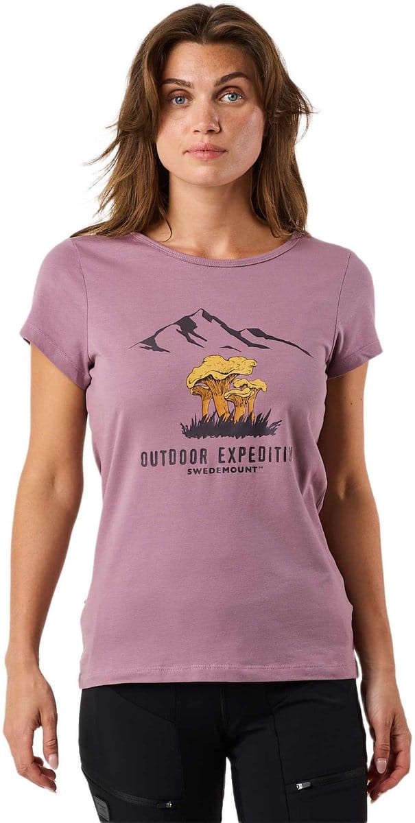Swedemount Forest Tee – Dames T-shirt met korte mouw – Maat 46
