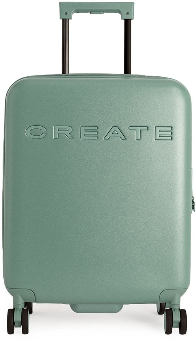 CREATE - Harde polycarbonaat koffer met TSA-slot en multidirectionele wielen - S Cabin Uitbreidbaar - LUGGAGE STUDIO