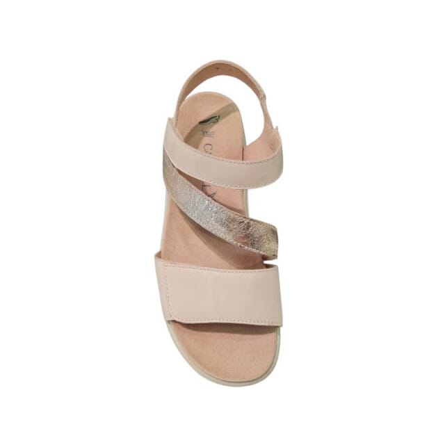 Caprice Leren Dames Sandalen - Beige - 40