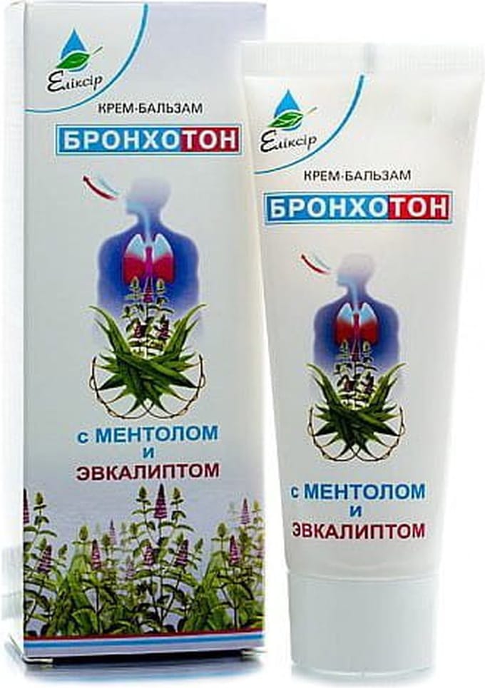 Natuurlijke Crème-balsem - met Menthol en Eucalyptus - verlicht bronchitis - borst massage 75ml