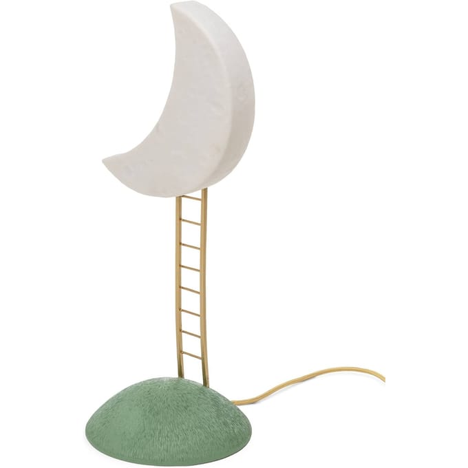 Seletti My Secret Place Tafellamp Wit/Goud/ Groen