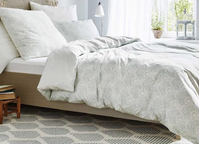 Esprit Teardrops Kussensloop - 60x70 cm - Breeze