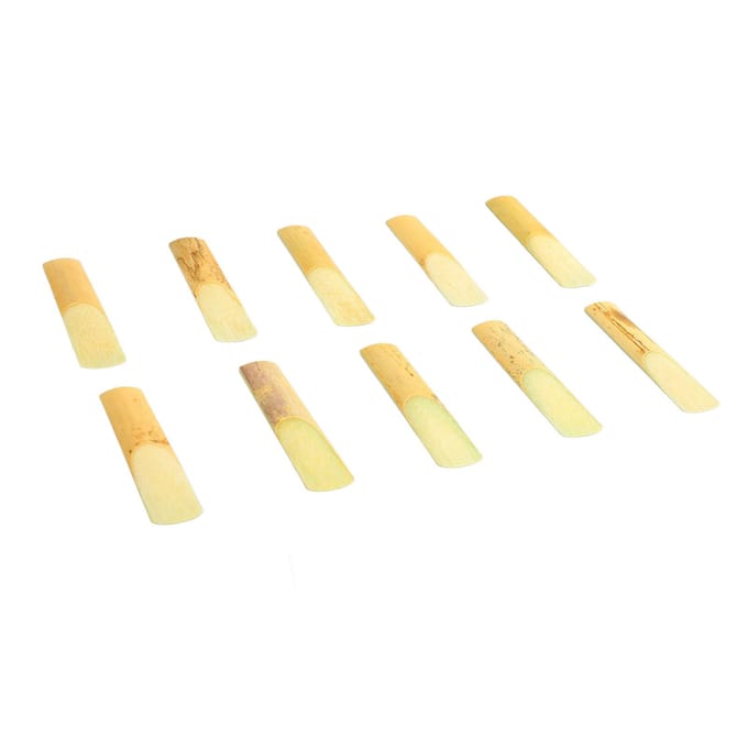 10 Stuks Altsaxofoon Riet Professioneel Traditioneel Riet Accessoire voor Altsaxofoon Sterkte Nr. beige