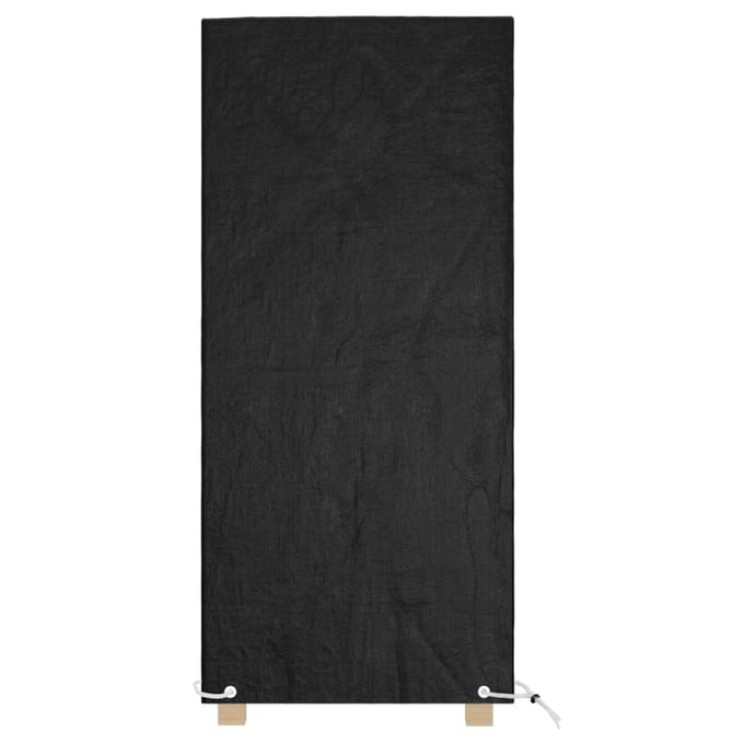 vidaXL - Tuinstoelhoezen - 2 - st - 8 - oogjes - 75x70x140 - cm - polyetheen
