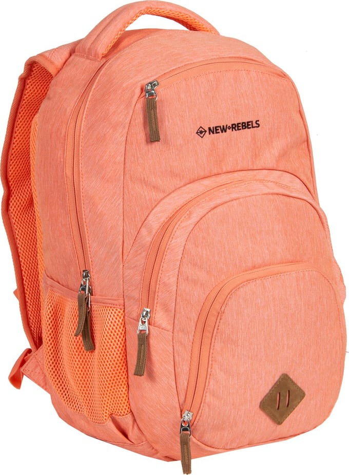New Rebels ® BTS 3 schooltas met laptopvak soft Pink
