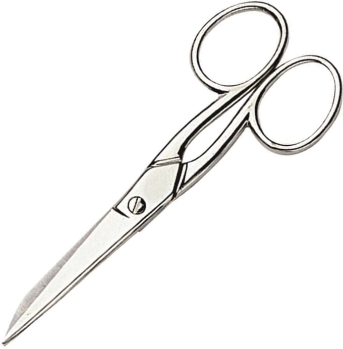 RÖR Solingen Huishoudschaar – Traditioneel Model Ease – Lengte 15 cm – RVS
