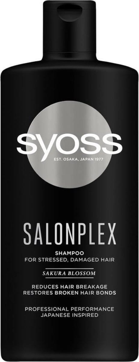 Syoss - Shampoo - Salonplex - Overbelast, Beschadigd Haar - 440ml