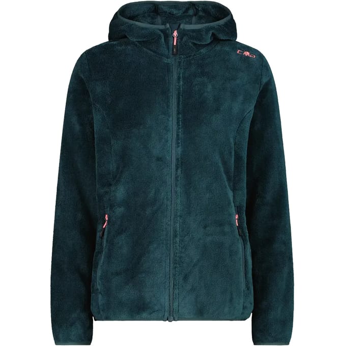 Dames fleece met capuchon CMP