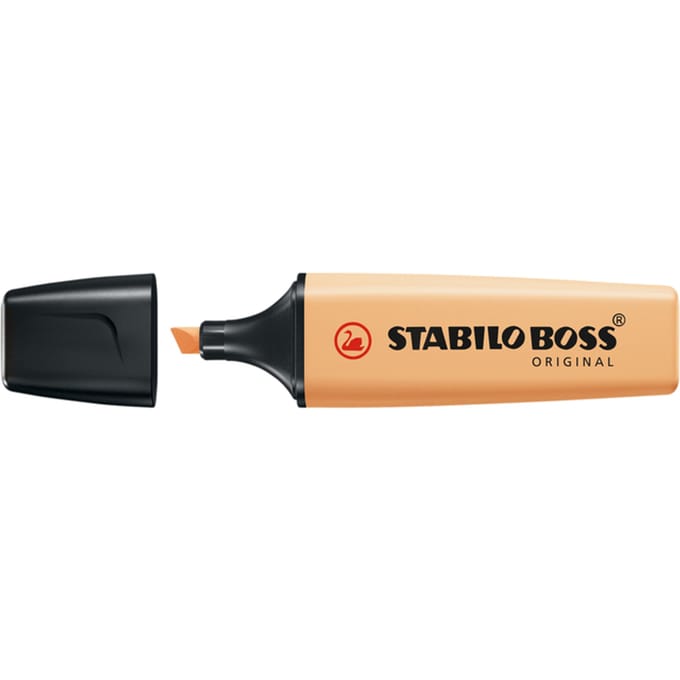 STABILO BOSS ORIGINAL Pastel - Markeerstift - Zacht Oranje - per stuk