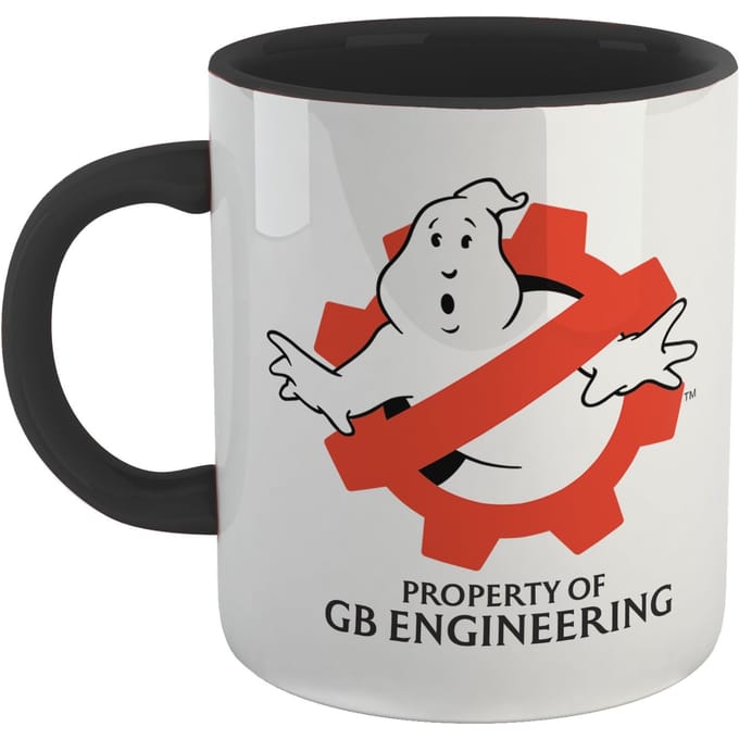 Ghostbusters GB Engineering Mug - Black