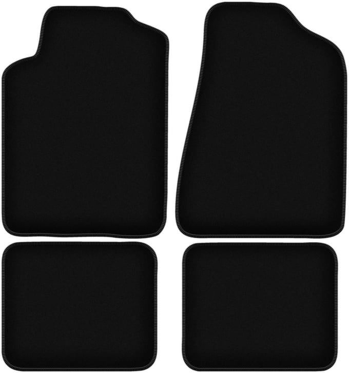 BASIC zwarte veloursmatten voor: Chrysler Sebring I cabriolet, sedan (1995-2001)
