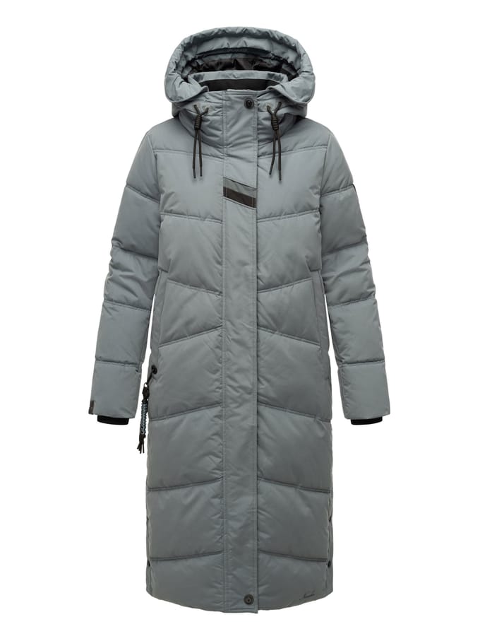 Navahoo dames winterjas Kuschelmausi – Extra Lang & Heerlijk Warm