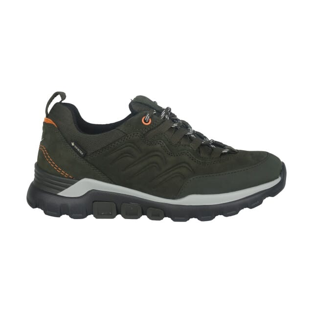 Gabor rollingsoft sensitive 96.927.43 - dames rollende wandelsneaker - Groen - maat 37 (EU) 4 (UK)