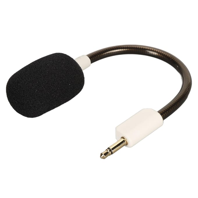 Micro de remplacement pour Blackshark Prise 3,5 mm Casque de jeu flexible et réglable Microphone de remplacement