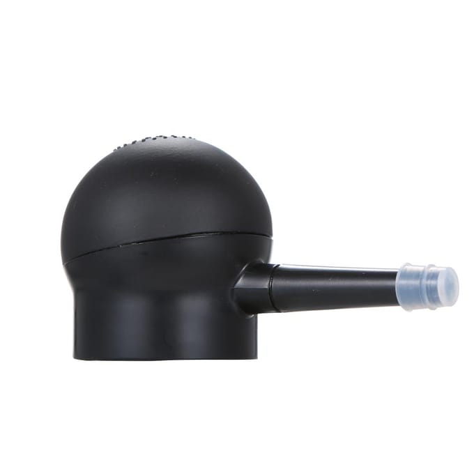 BUNEE Professionele haaropbouwende vezels Spray Atomizador Haarvezel Spray Applicator Nozzle Pomp gray