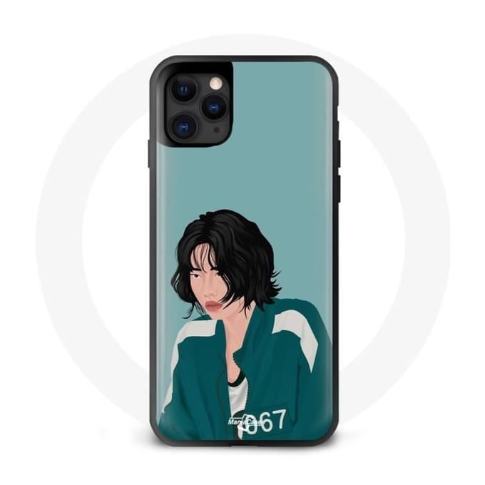 Coque Squid Game Iphone 12 pro max Kang Sae Byeok No 067