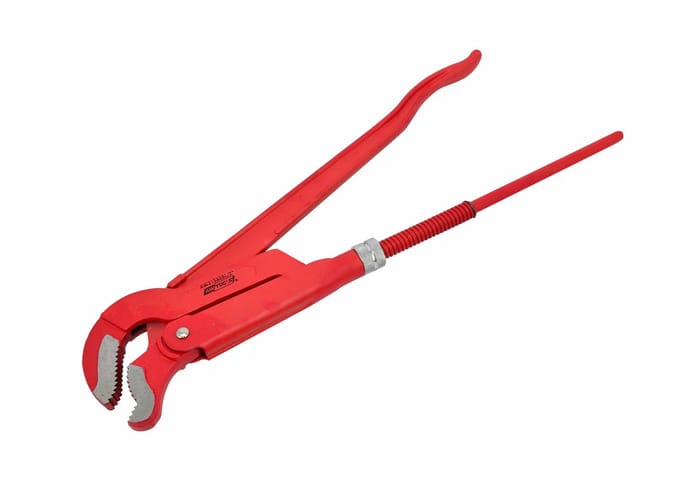 Awtools Black Line Serie - Zweedse Pijpsleutel - 1,5 inch - CrV Staal - 45°