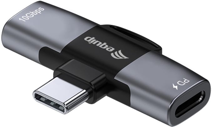 Equip 133479 tussenstuk voor kabels USB-C 2 x USB-C Grijs