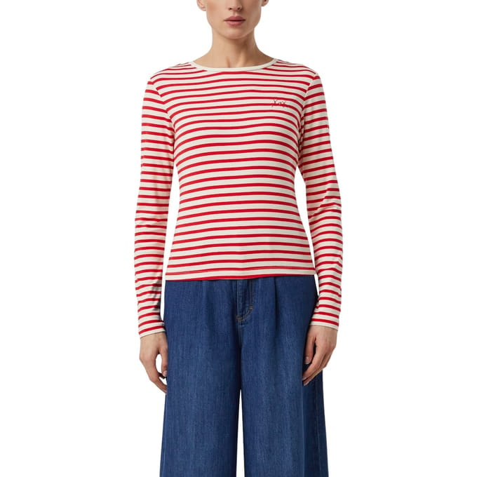 Comma T-shirts Red Talla: 40 | Manga Larga Outlet | Mujer | Rojo