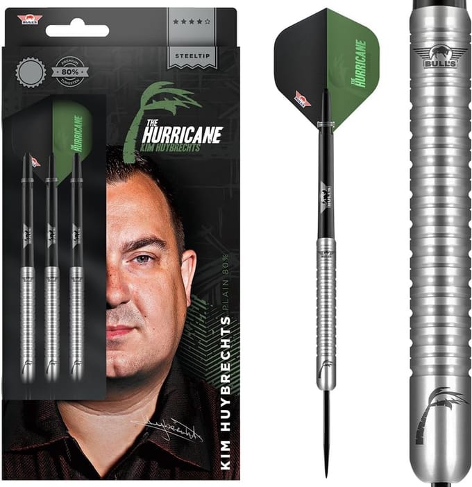 Stalen Dartpijlen - Professionele Darts - Precisie Werpen - Gelijkmatige Balans - 23 Gram