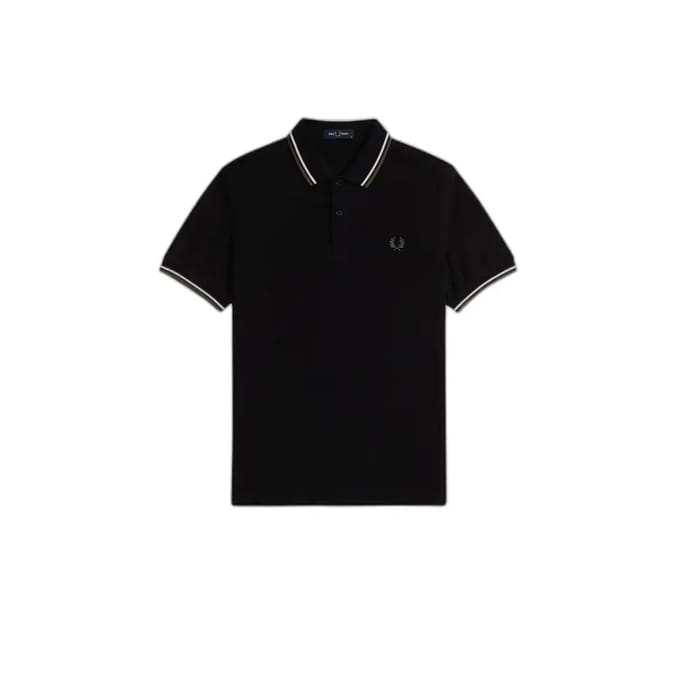 Fred Perry Twin Tipped Polo Heren - Maat L