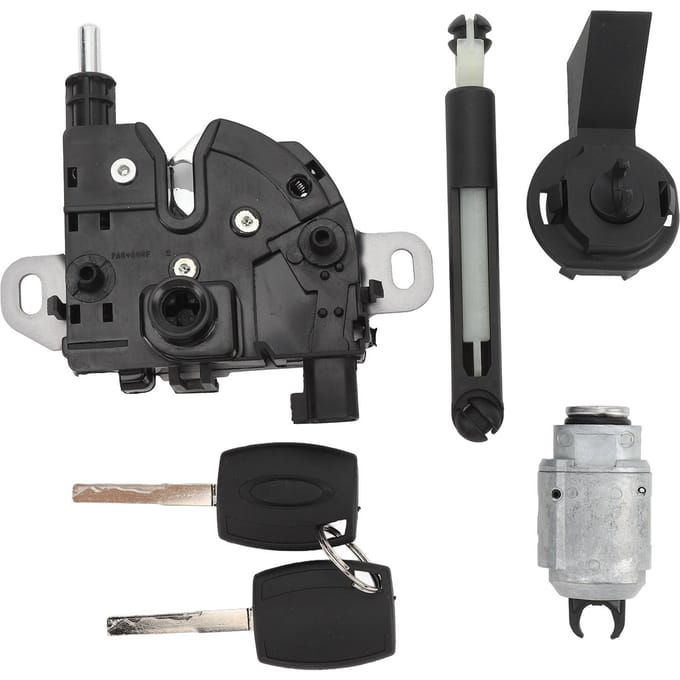 Motorkapontgrendel Reparatieset 1355231 Verbeterde Veiligheid Stevige Motorkapontgrendeling Reparatieset voor Focus gray