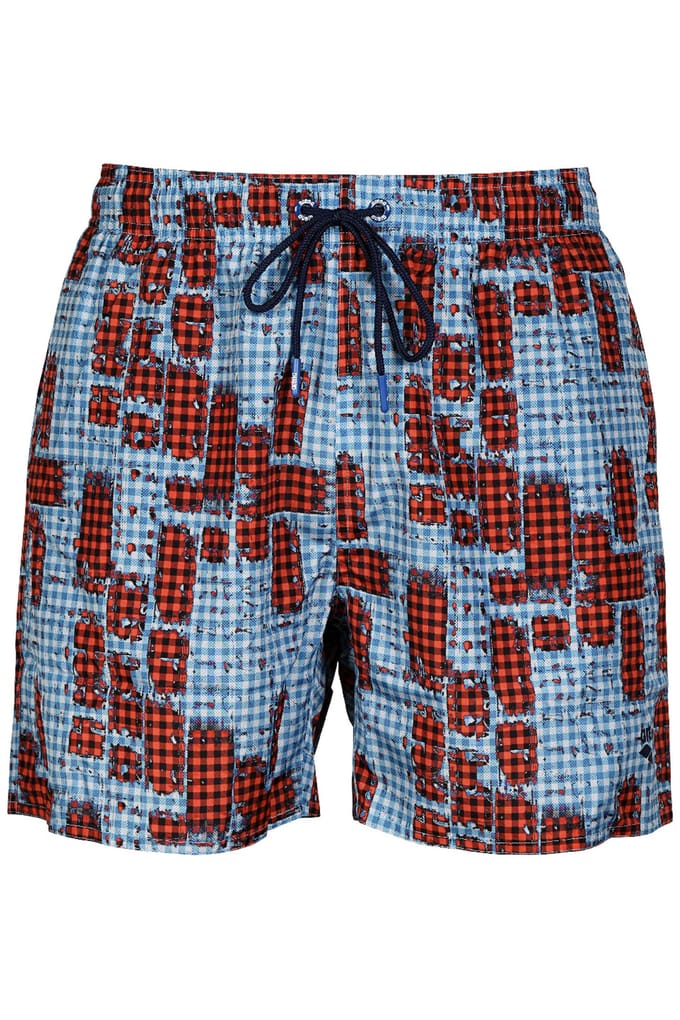 Arena Men's Beach Boxer Allover Red Multi Größe: XXL | Badehosen Outlet | Herren | Rot