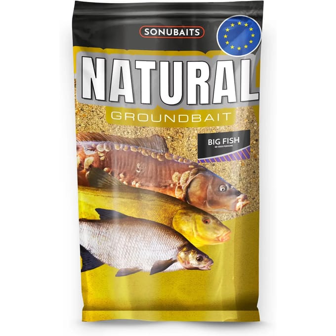 Sonubaits Natural Grondvoer | 1kg Big Fish