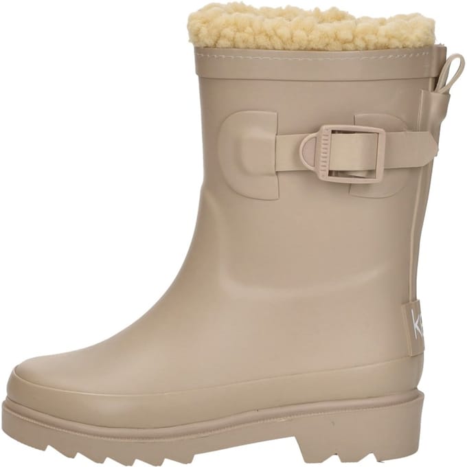 KEQ Rainboots Fur Kinderlaarzen - Beige - Maat 31/32