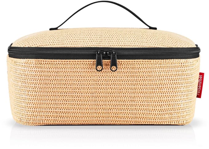 Reisenthel Coolerbag M Pocket Koeltas - 4,5L - Raffia Zwart