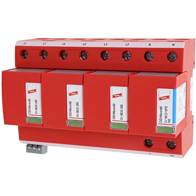 Dehn Ventil M TT 255 FM Meerpolige Overspanningsbeveiligingsmodule - 951315