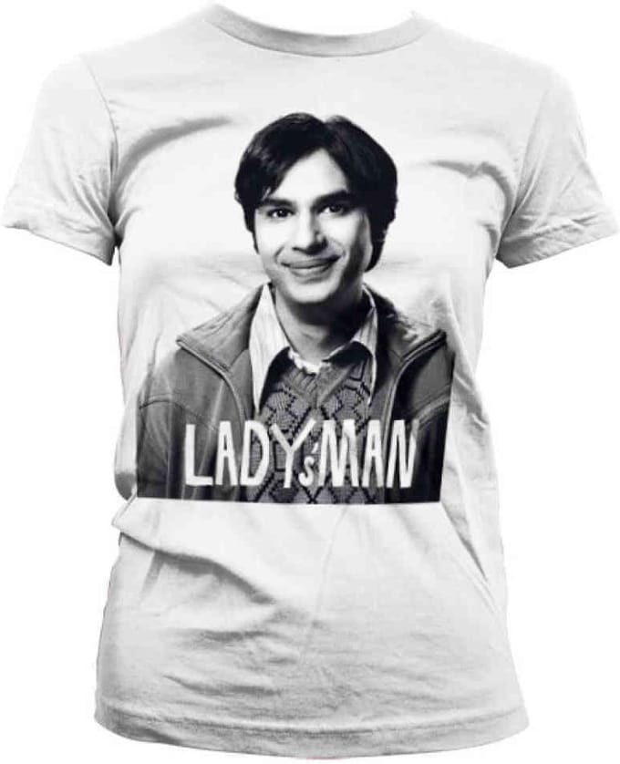 The Big Bang Theory Dames Tshirt -M- Lady's Man Wit