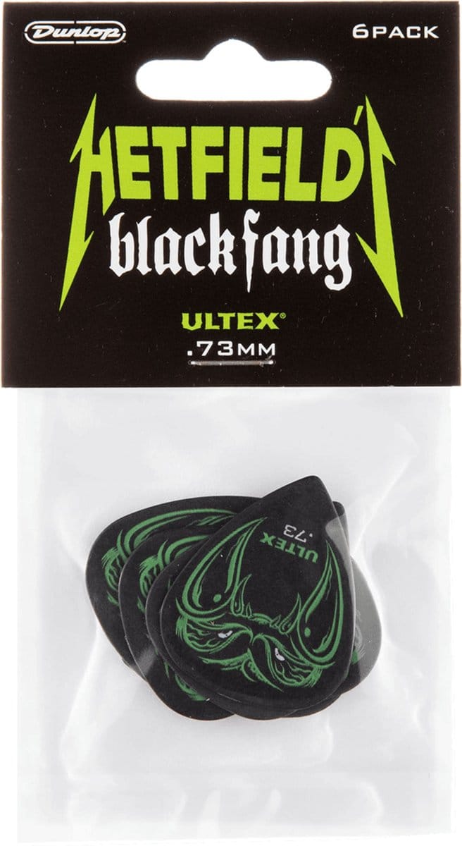 Jim Dunlop James Hetfield - Plectrums - Player's Pack 6 Stuks - 0,73 mm