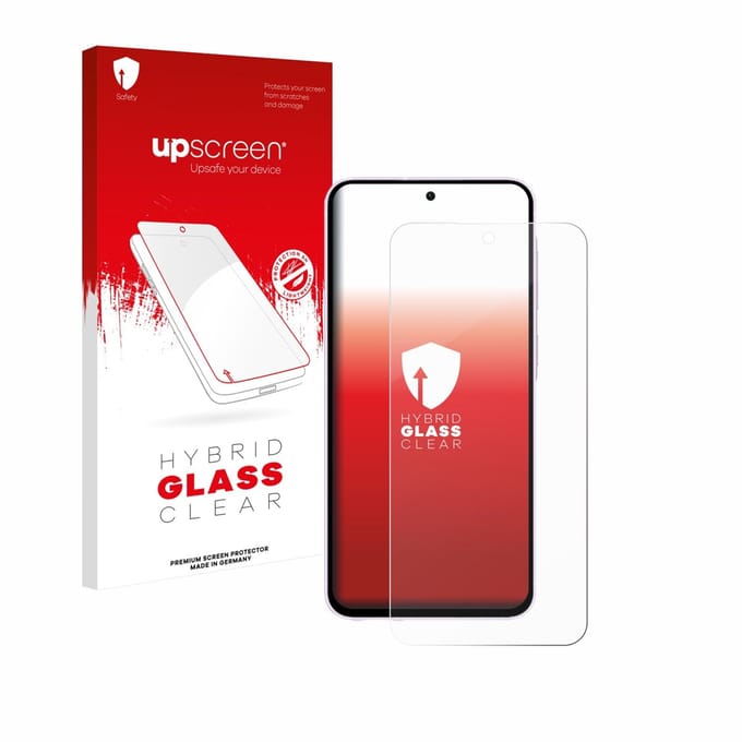 upscreen - Screenprotector voor Samsung Galaxy A56 5G - Folie Beschermfolie Beschermglas transparant